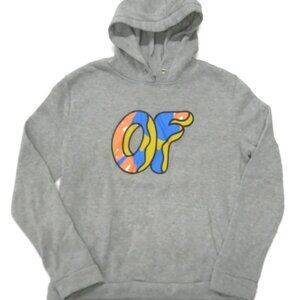 OF‎ Odd Future Gray Hoodie Womens XXL Sweatshirt Soft Pullover